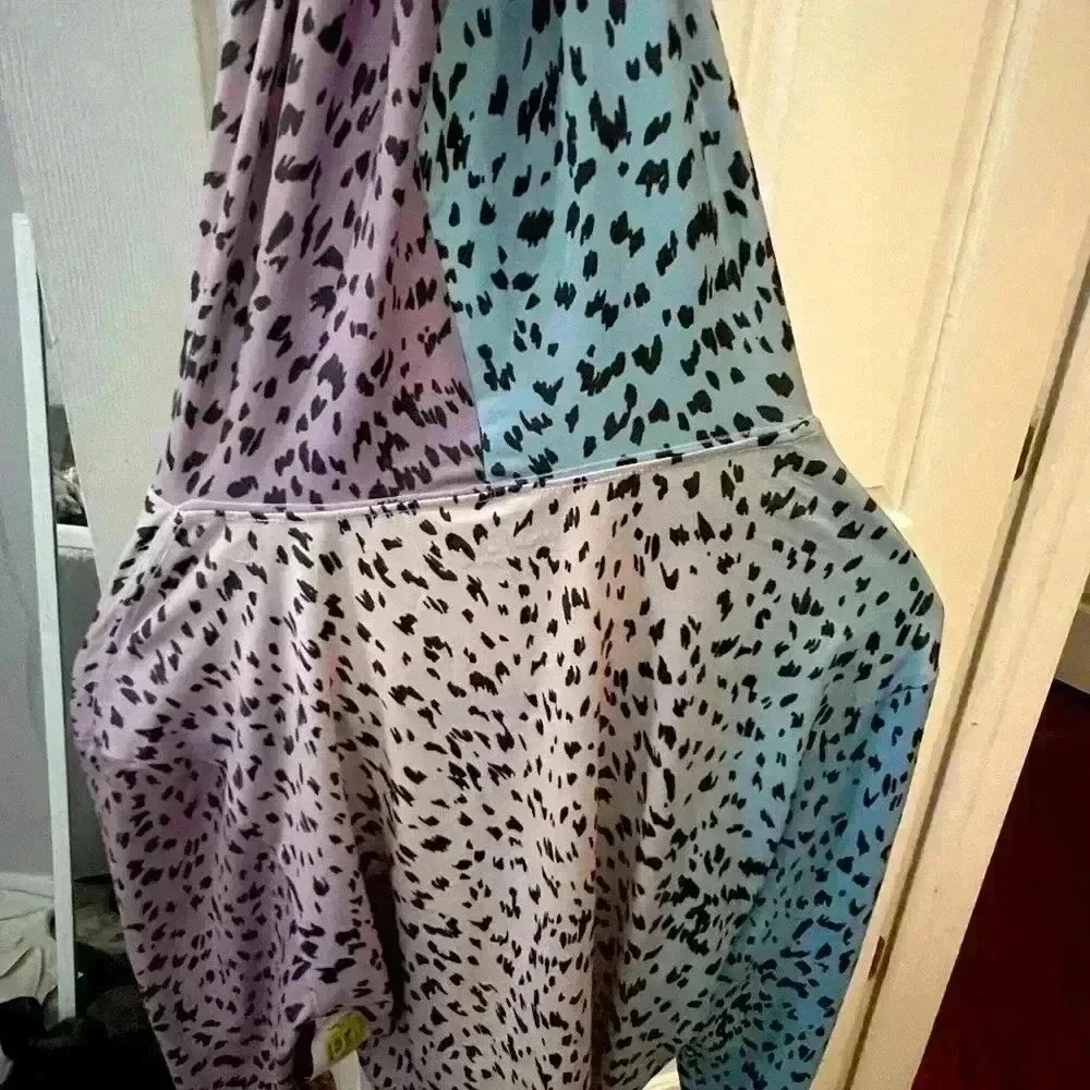 Wildfox Intimates Ombré Leopard Print Sleep Hoodie - Picture 4 of 4